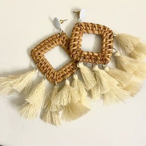 NWOT Tassel Earrings